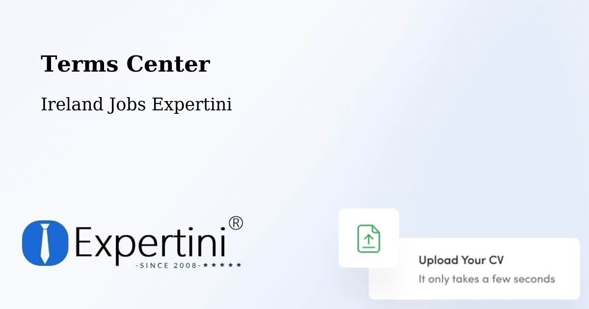Terms of Service – Claremorris - Ireland Jobs Expertini